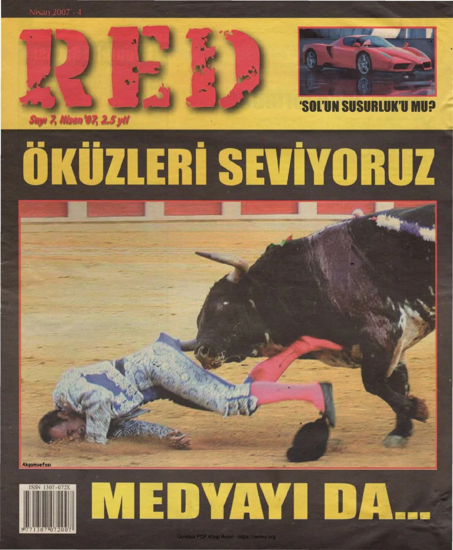 Red Sayı 007 Nisan 2007 kapak görseli