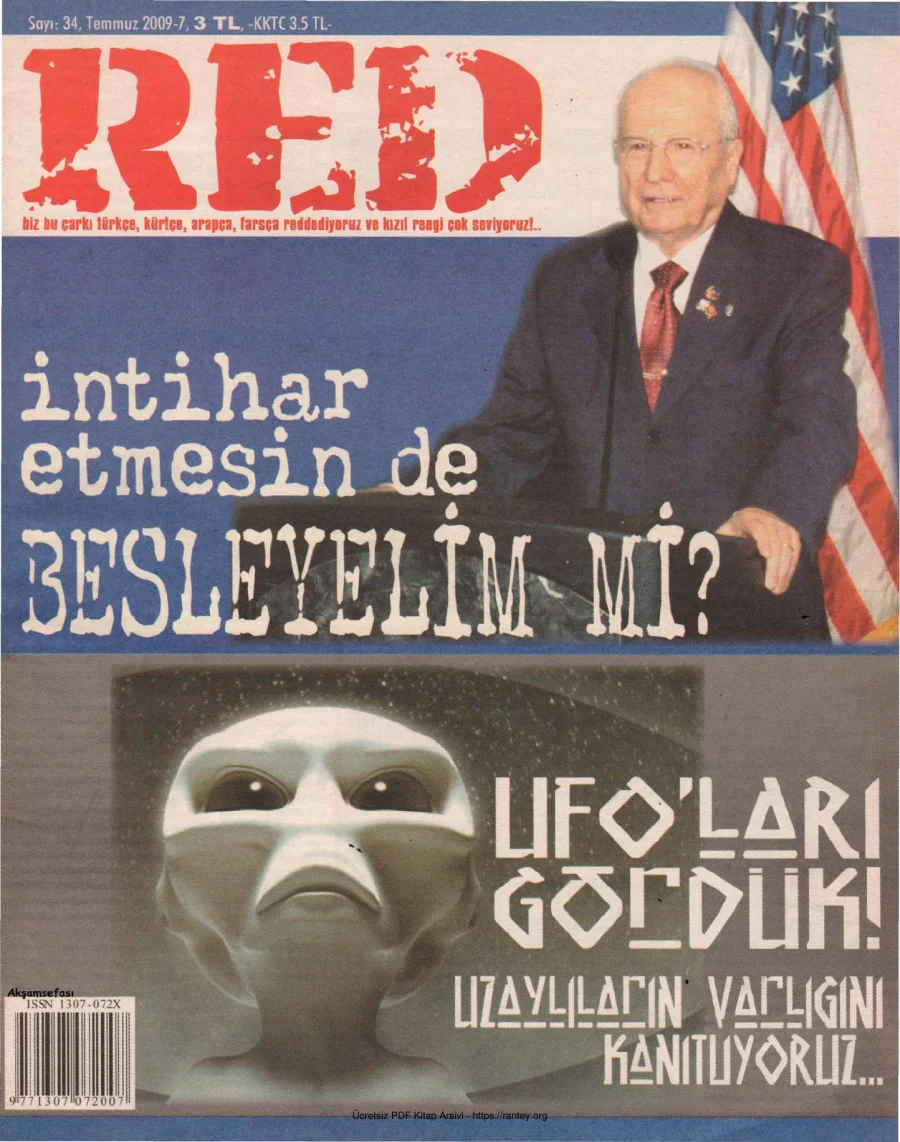 Red Sayı 034 Temmuz 2009 kapak görseli