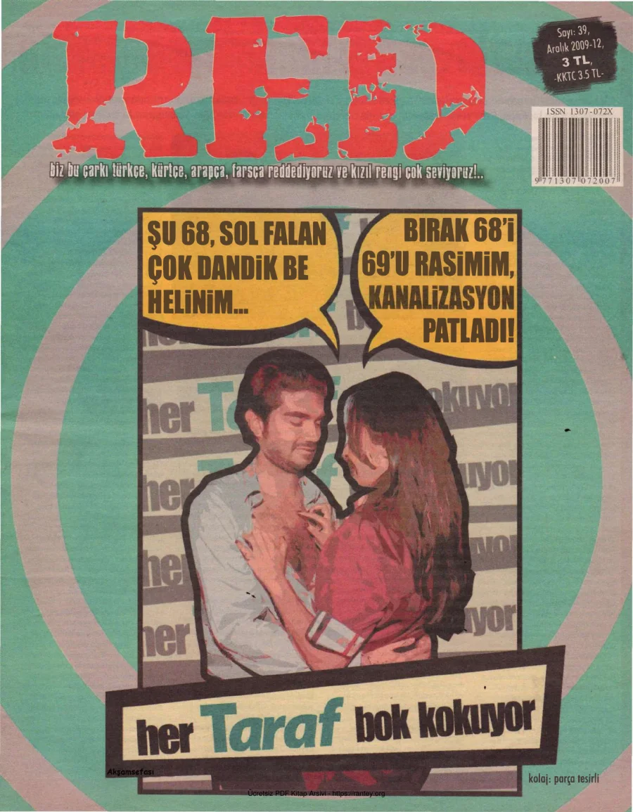 Red Sayı 039 Aralık 2009 kapak görseli