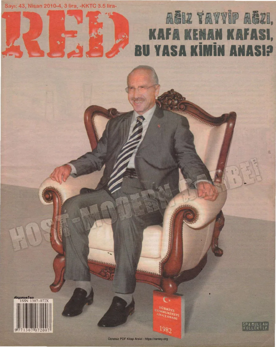 Red Sayı 043 Nisan 2010 kapak görseli