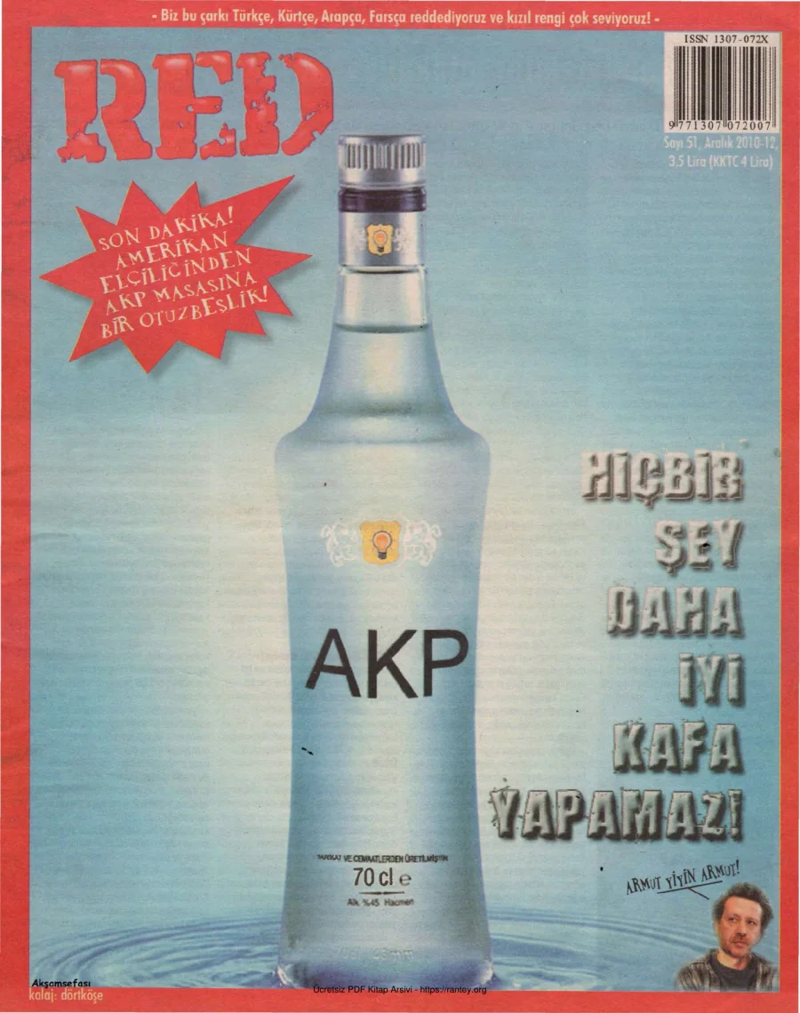 Red Sayı 051 Aralık 2010 kapak görseli