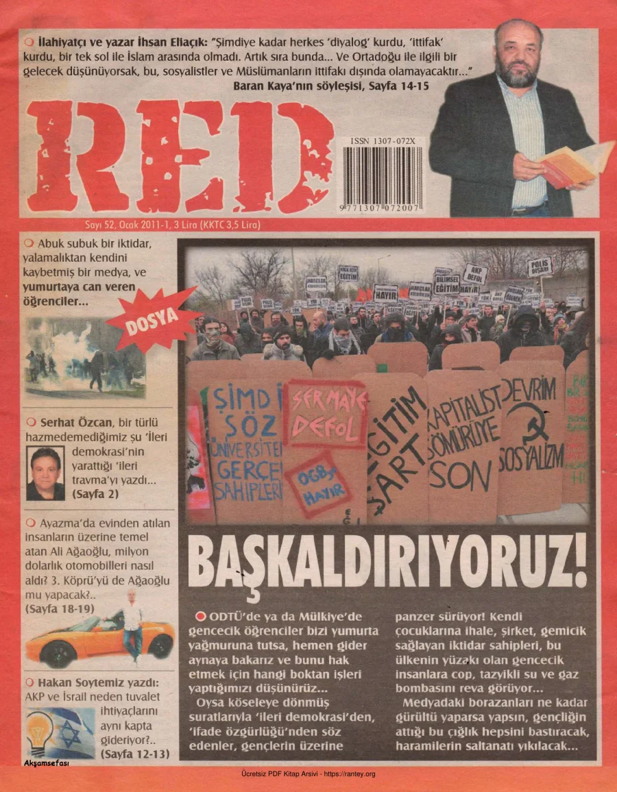 Red Sayı 052 Ocak 2011 kapak görseli