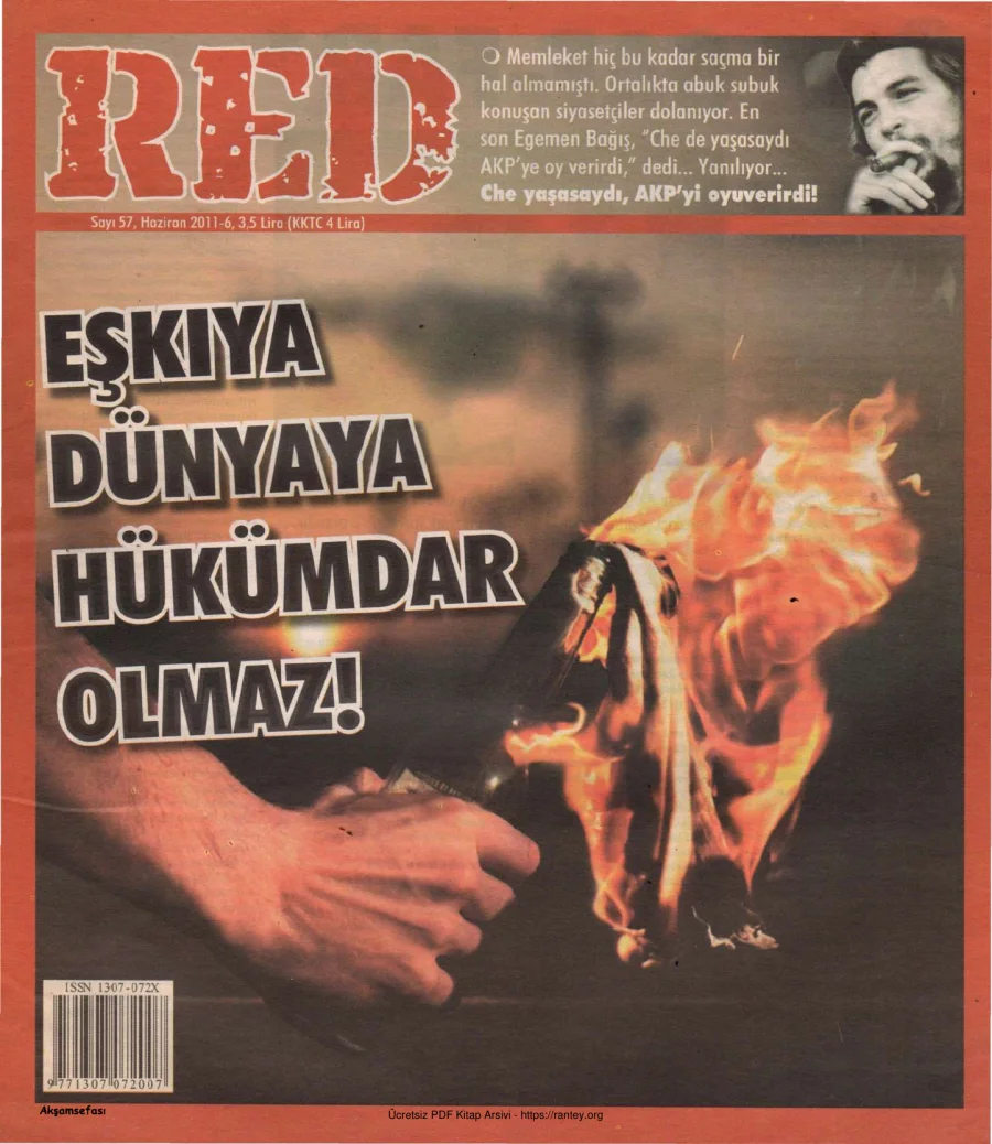 Red Sayı 057 Haziran 2011 kapak görseli