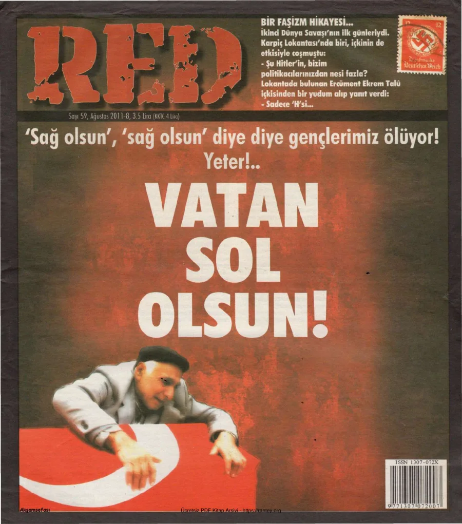 Red Sayı 059 Ağustos 2011 kapak görseli