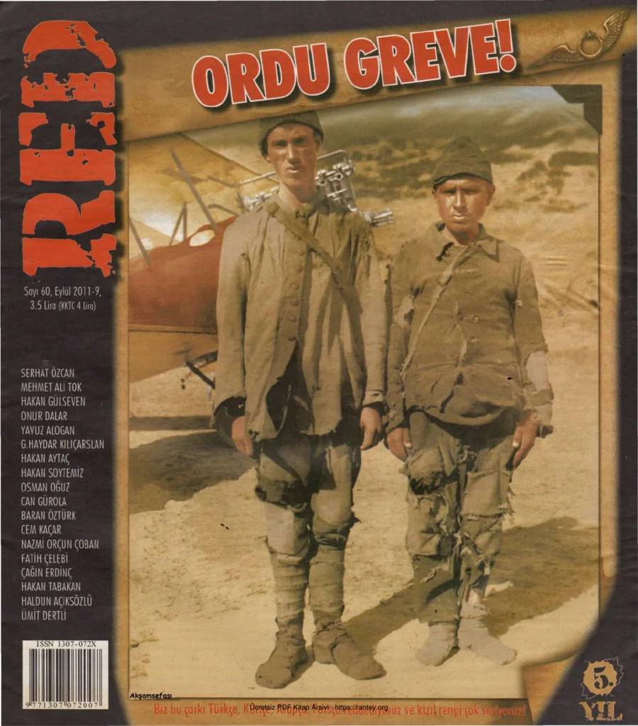 Red Sayı 060 Eylül 2011 kapak görseli