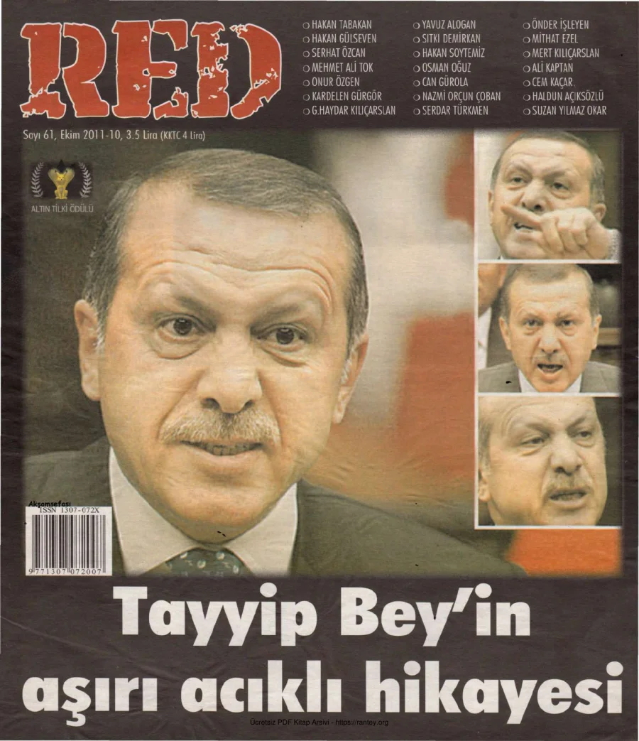 Red Sayı 061 Ekim 2011 kapak görseli
