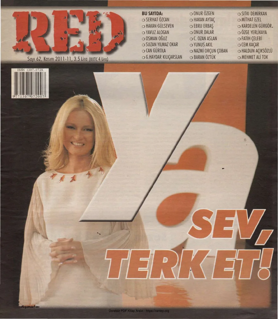 Red Sayı 062 Kasım 2011 kapak görseli