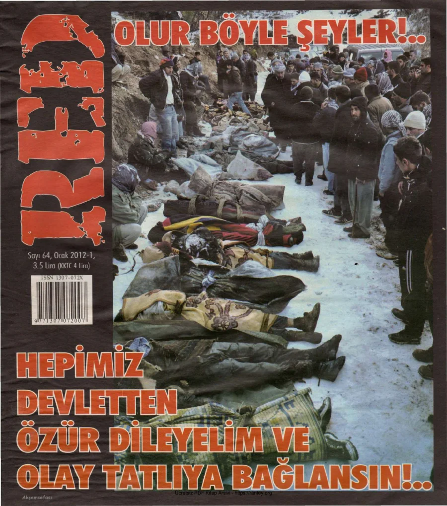 Red Sayı 064 Ocak 2012 kapak görseli