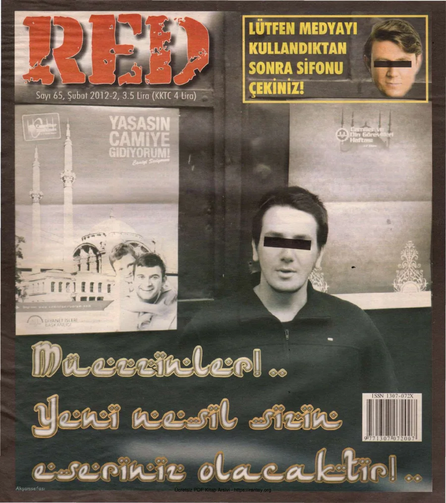 Red Sayı 065 Şubat 2012 kapak görseli