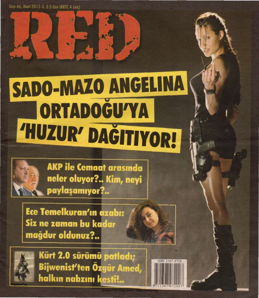 Red Sayı 066 Mart 2012 kapak görseli