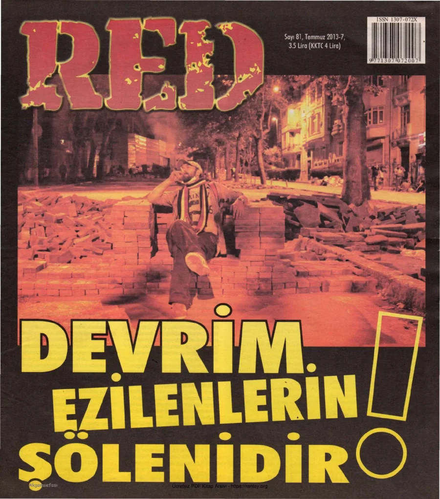 Red Sayı 081 Temmuz 2013 kapak görseli