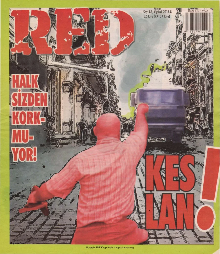 Red Sayı 082 Ağustos 2013 kapak görseli