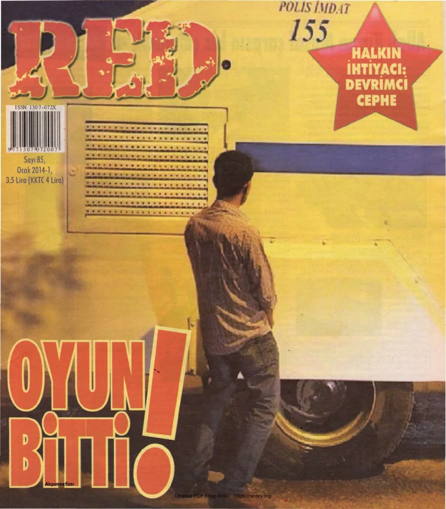 Red Sayı 085 Ocak 2014 kapak görseli