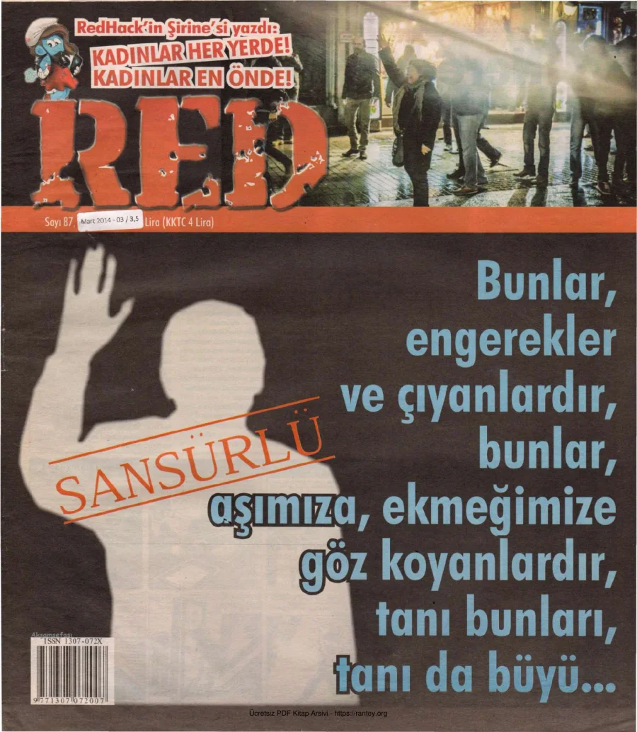 Red Sayı 087 Mart 2014 kapak görseli