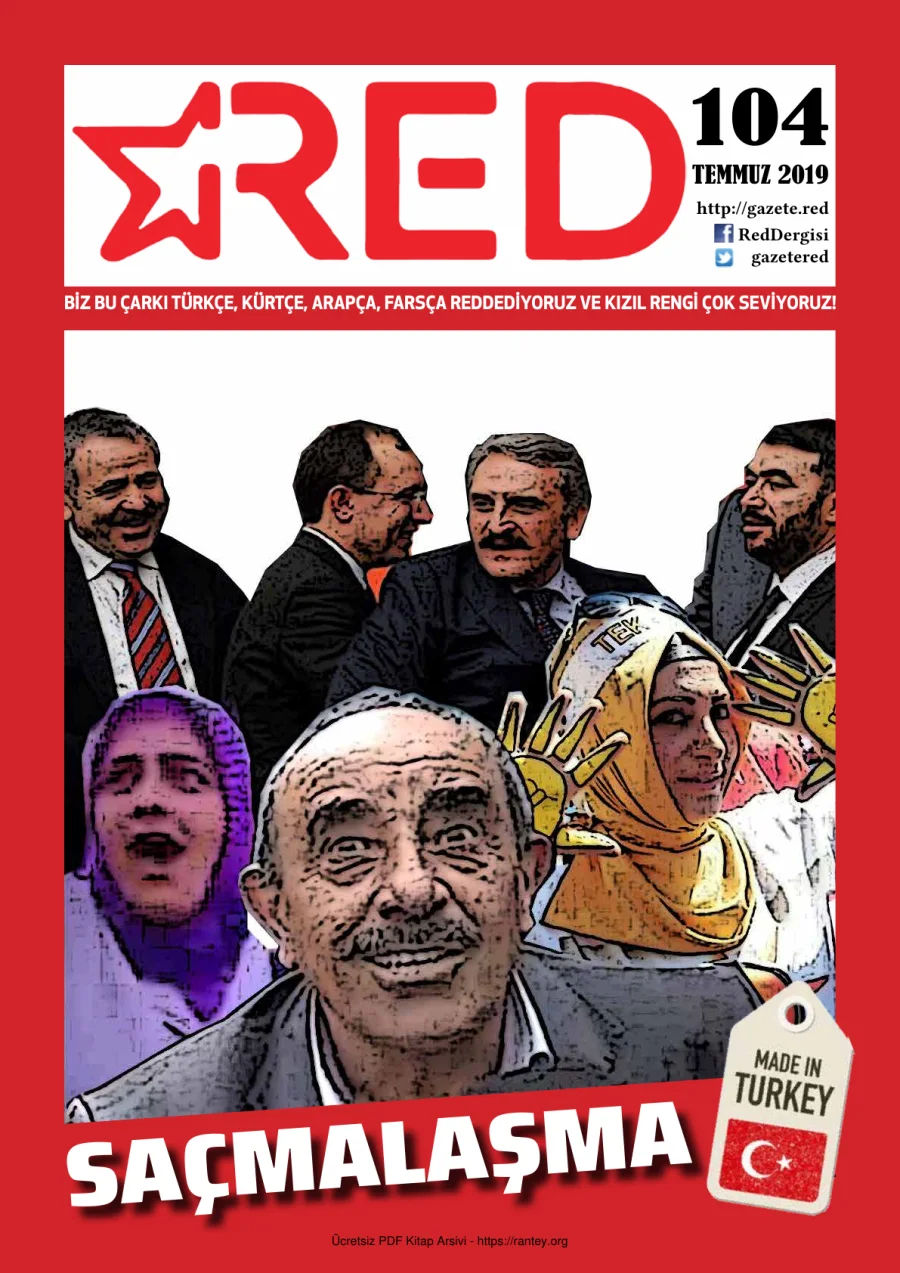 Red Sayı 104 Temmuz 2019 kapak görseli