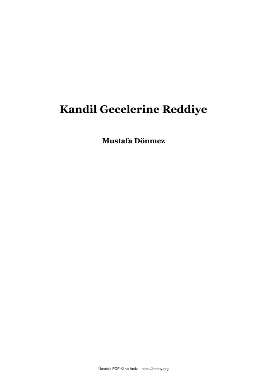 Reddiye Mustafa Dönmez Ebu Abdulmumin Tekin Mıhçı kapak görseli