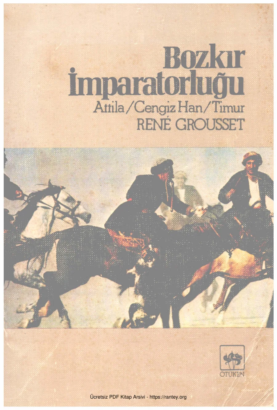 Rene Grousset Bozkır İmparatorluğu kapak görseli