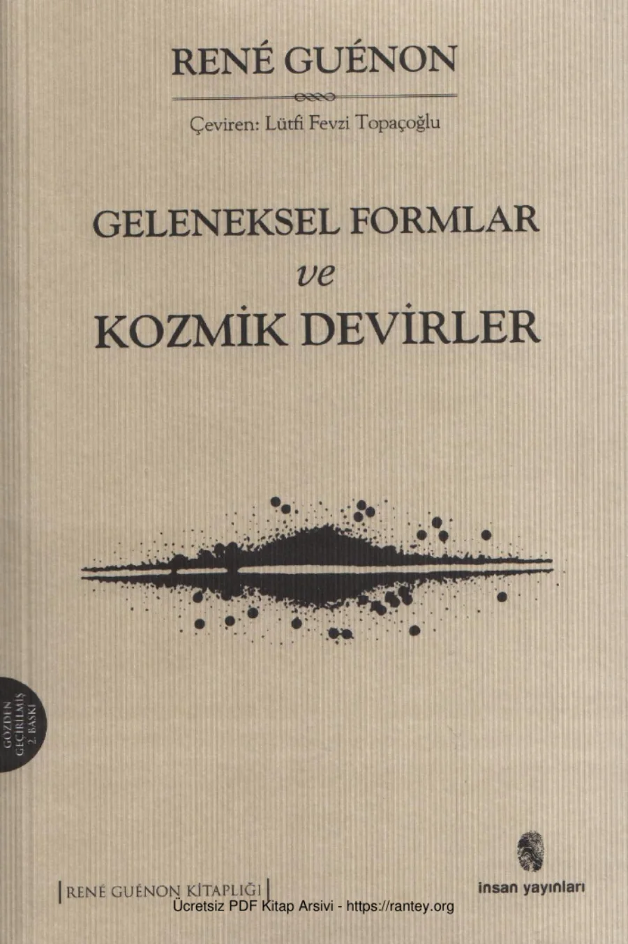 Rene Guenon Geleneksel Formlar ve Kozmik Devirler kapak görseli
