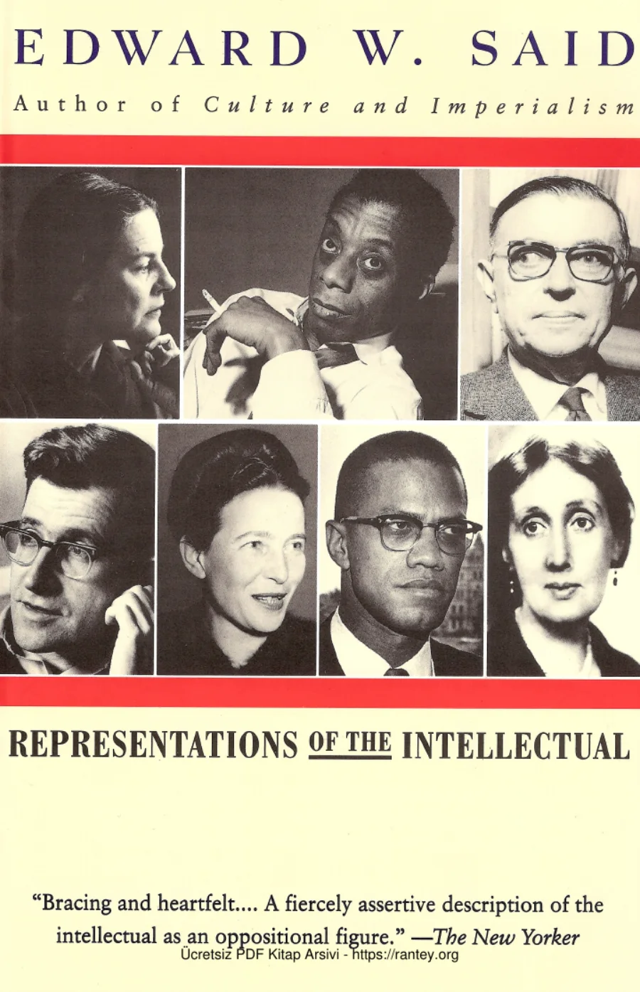 Representations of the Intellectual_ The 1993 Reith Lectures Vintage 1996 kapak görseli