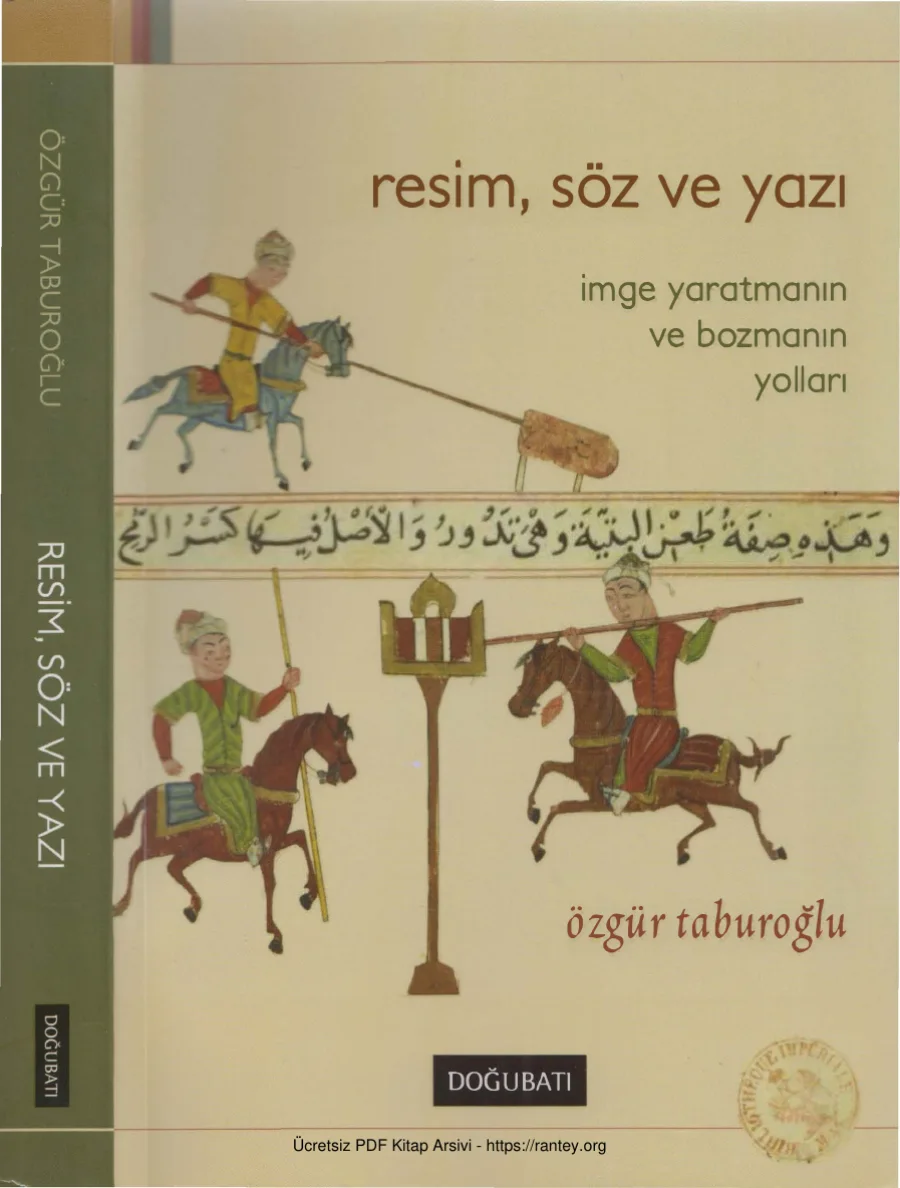 Resim Söz ve Yazı İmge Yaratmanın ve Bozmanın Yolları kapak görseli