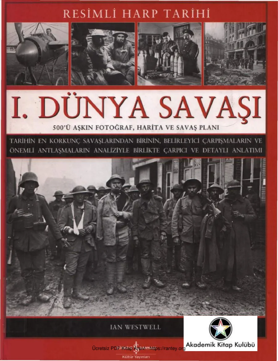 Resimli Harp Tarihi I Dünya Savaşı kapak görseli