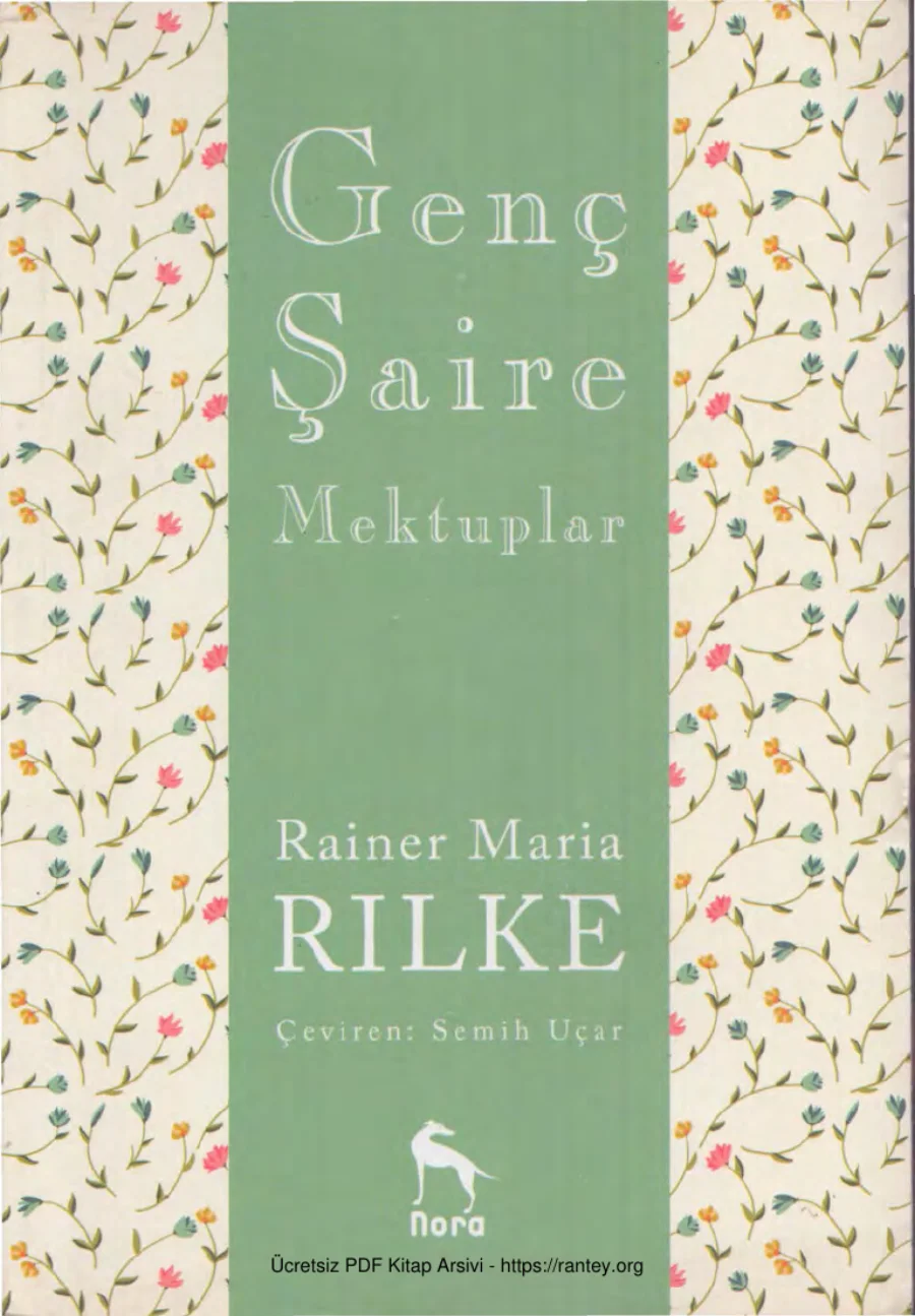 Rilke Genç Şaire Mektuplar Nora Yayınları kapak görseli