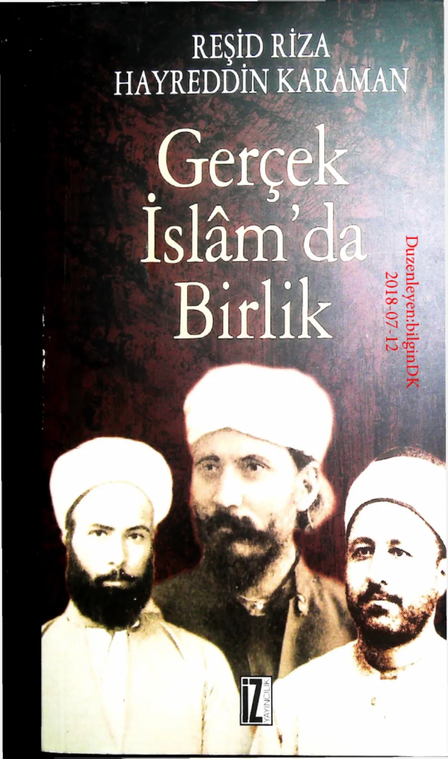 Riza Gercek Islamda Birlik kapak görseli
