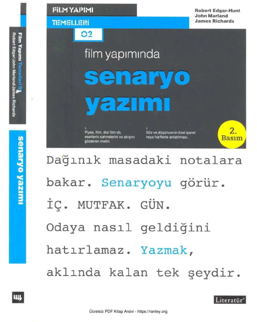 Film Yapımında Senaryo Yazımı kapak görseli