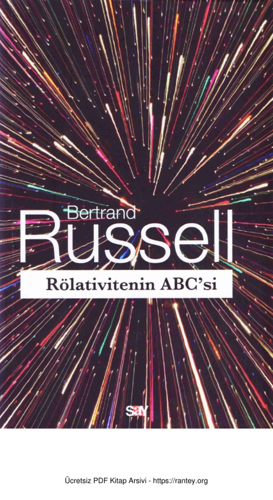 Rölativitenin ABCsi Say Yayınları kapak görseli