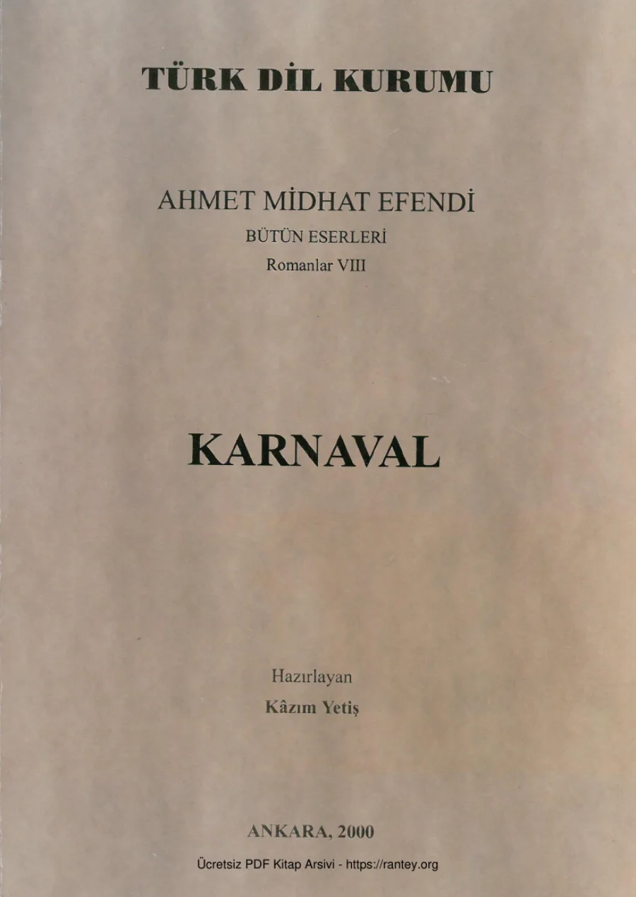 Romanlar 8: Karnaval kapak görseli