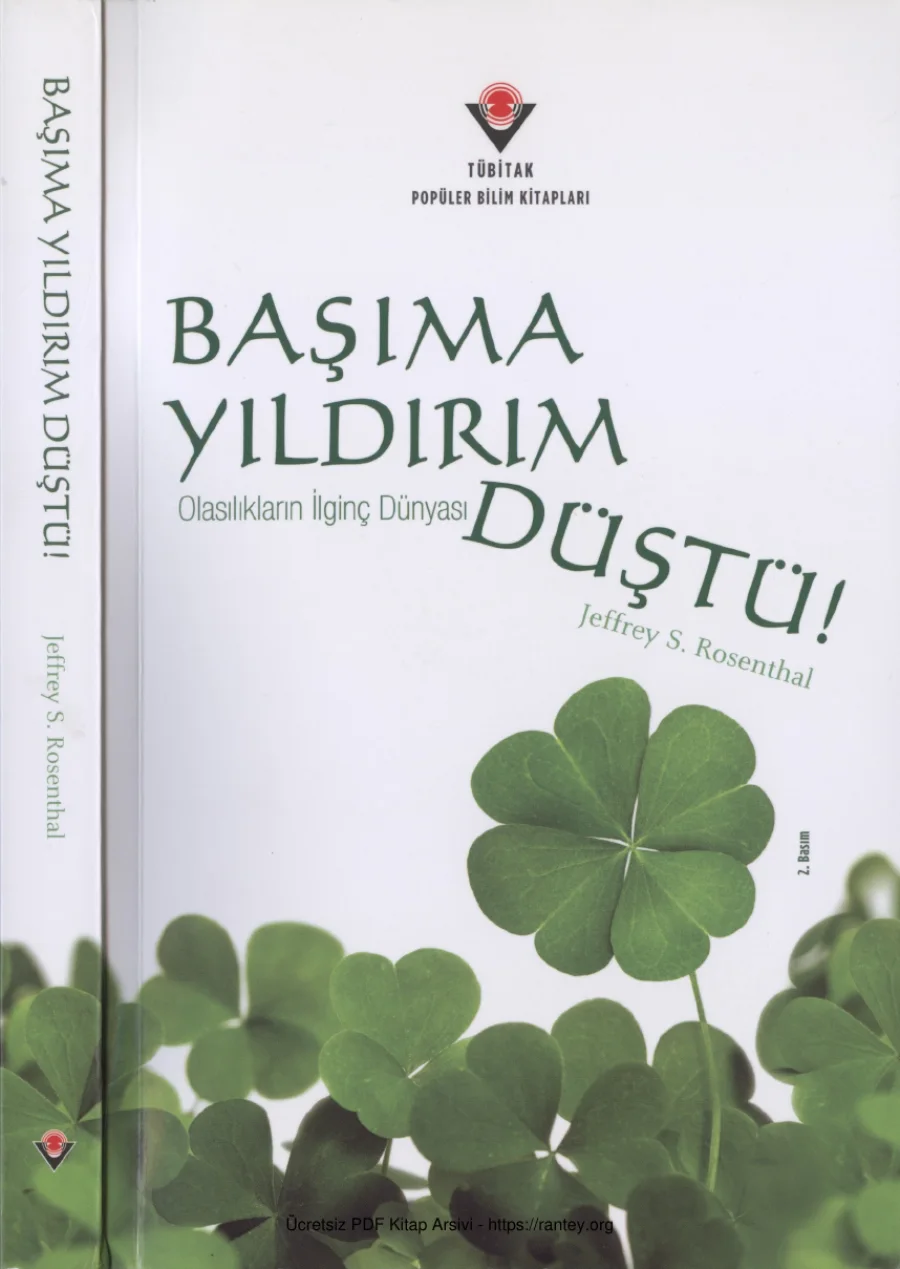 Rosenthal Başıma Yıldırım Düştü Tübitak Yayınları kapak görseli