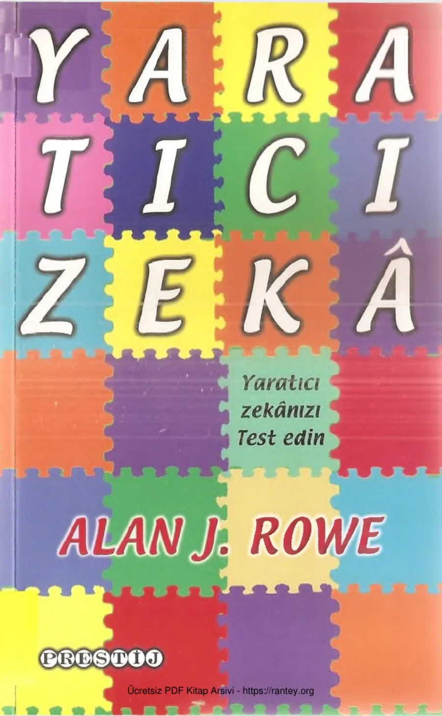 Rowe Yaratıcı Zeka Prestij Yayınları kapak görseli