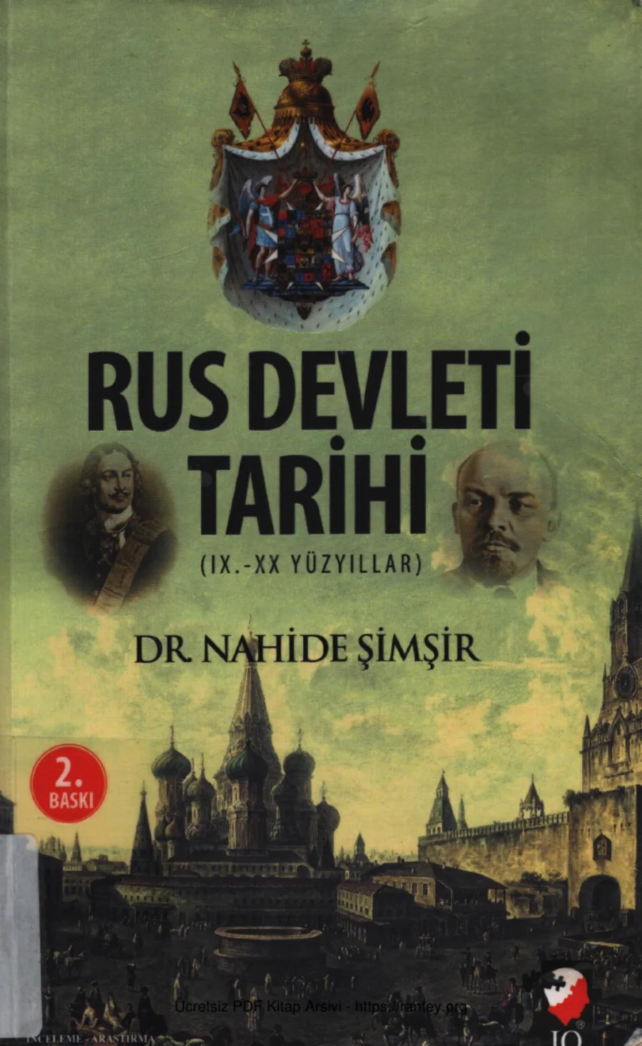 Rus Devleti Tarihi IX XX Yüzyıllar IQ Yayınları kapak görseli