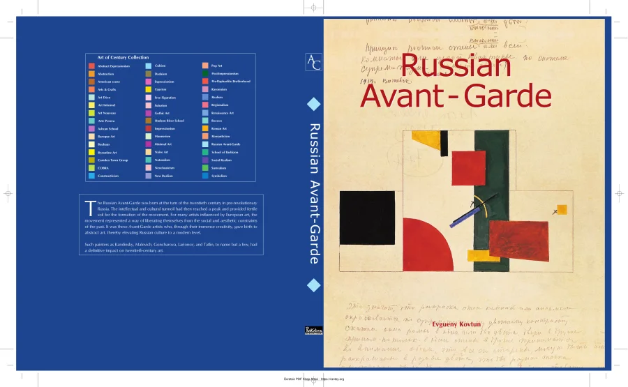 Russian Avant Garde kapak görseli