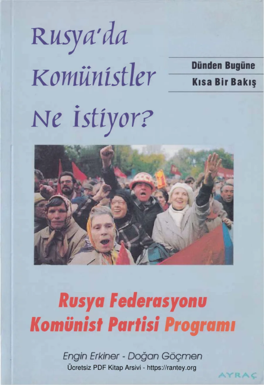 Rusyada Koministler Ne İstiyor Ayraç Yayınları kapak görseli