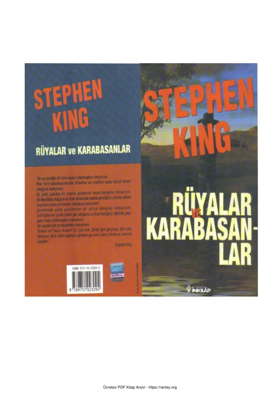 Ruyalar ve Karabasanlar kapak görseli