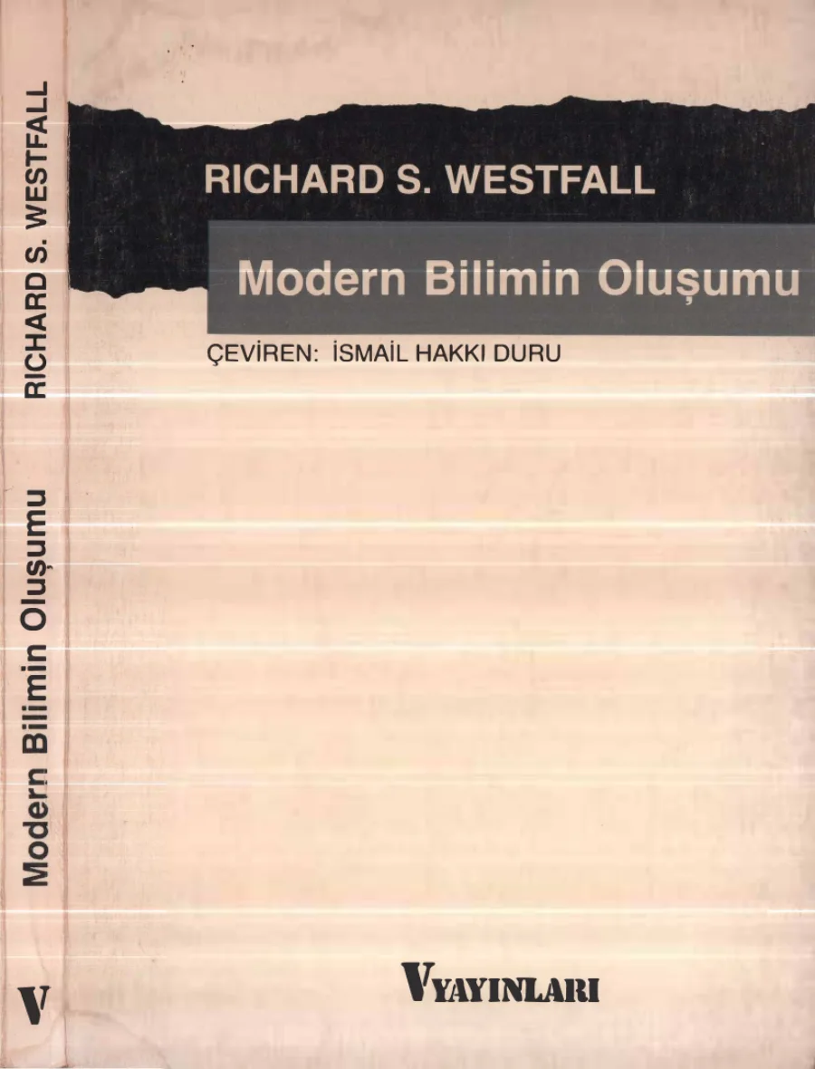 S Westfall Modern Bilimin Oluşumu kapak görseli