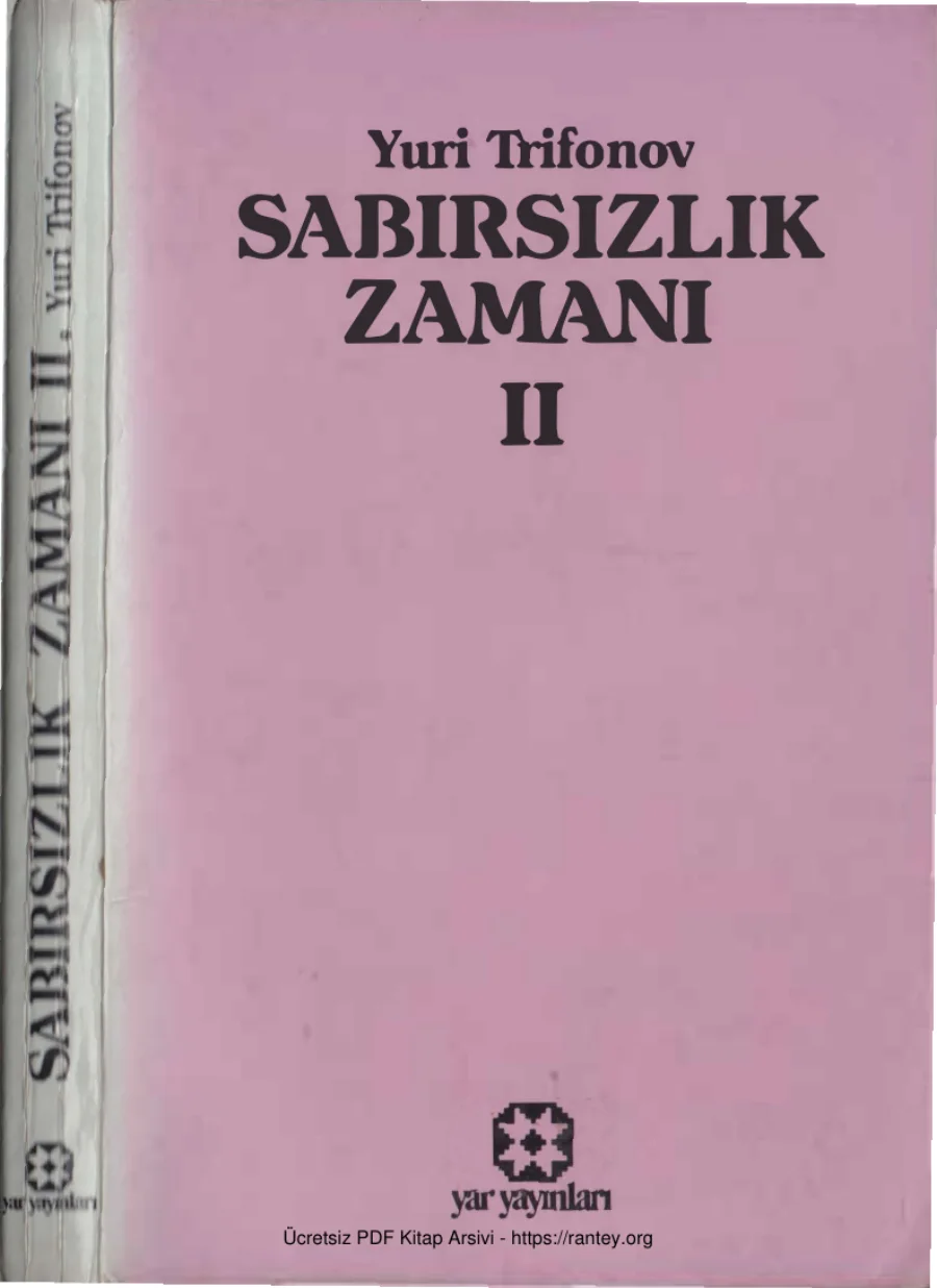 Sabırsızlık Zamanı Cilt II kapak görseli