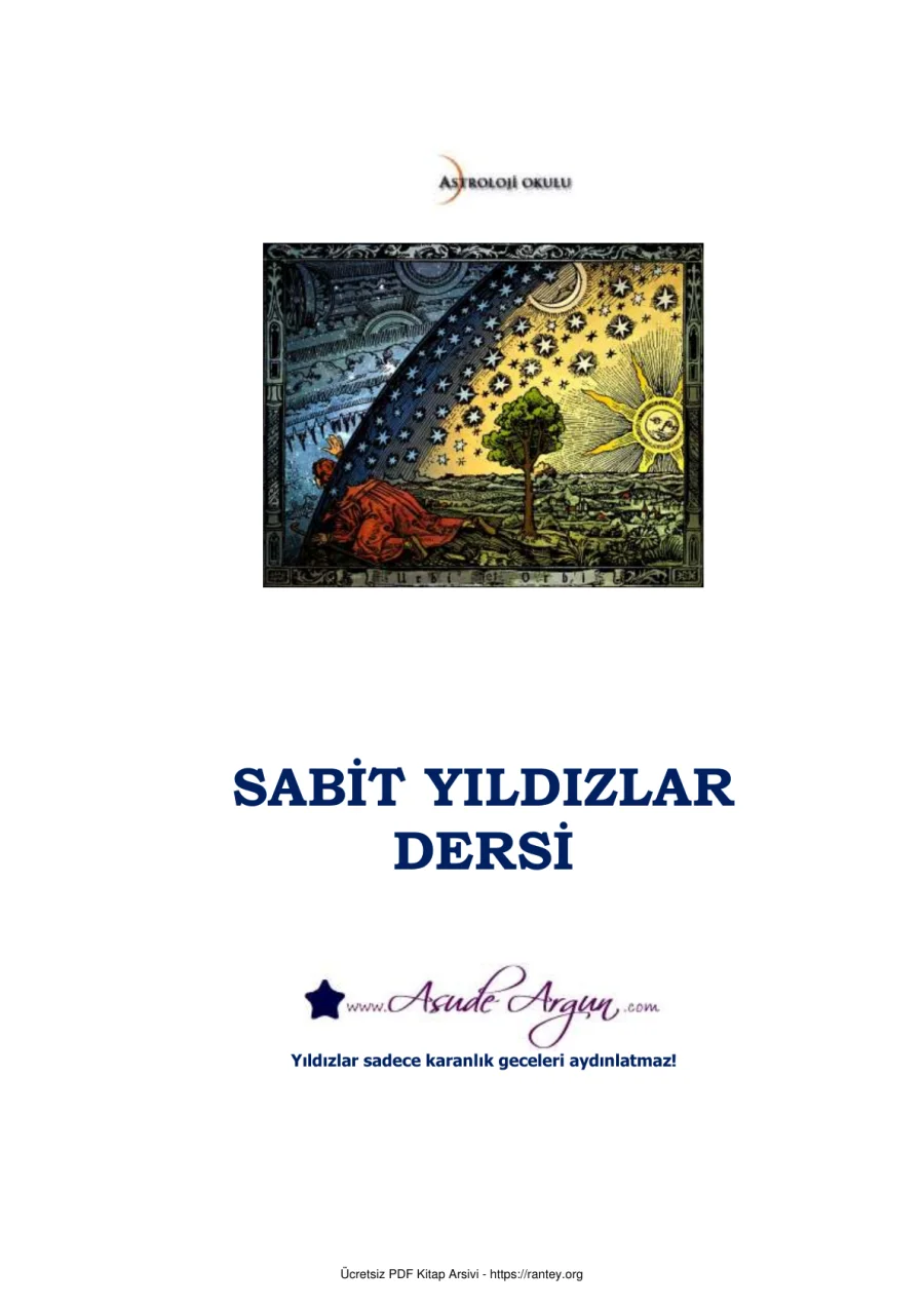 Sabit Yıldızlar kapak görseli