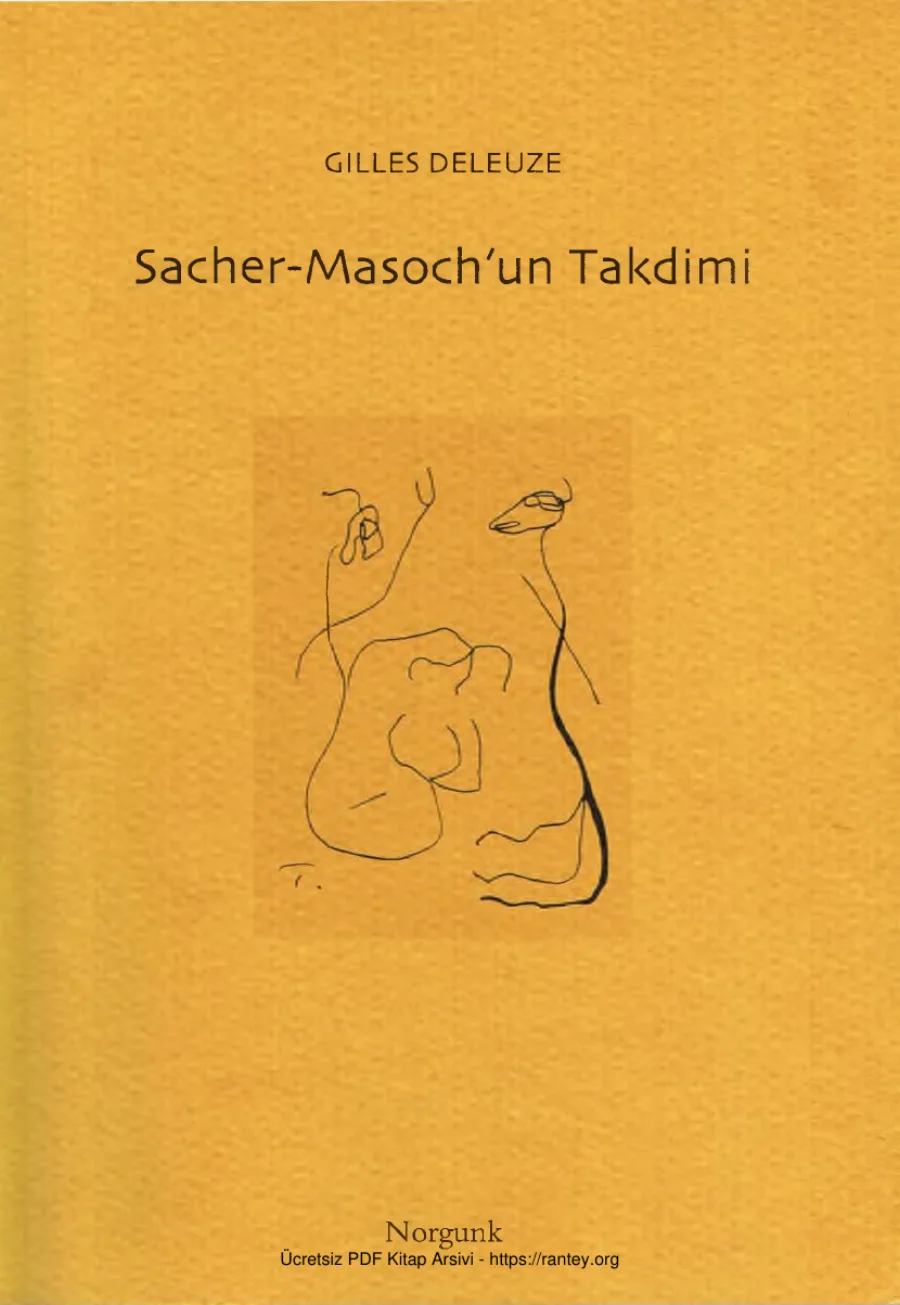 Sacher Masochun Takdimi Norgunk Yayınları kapak görseli