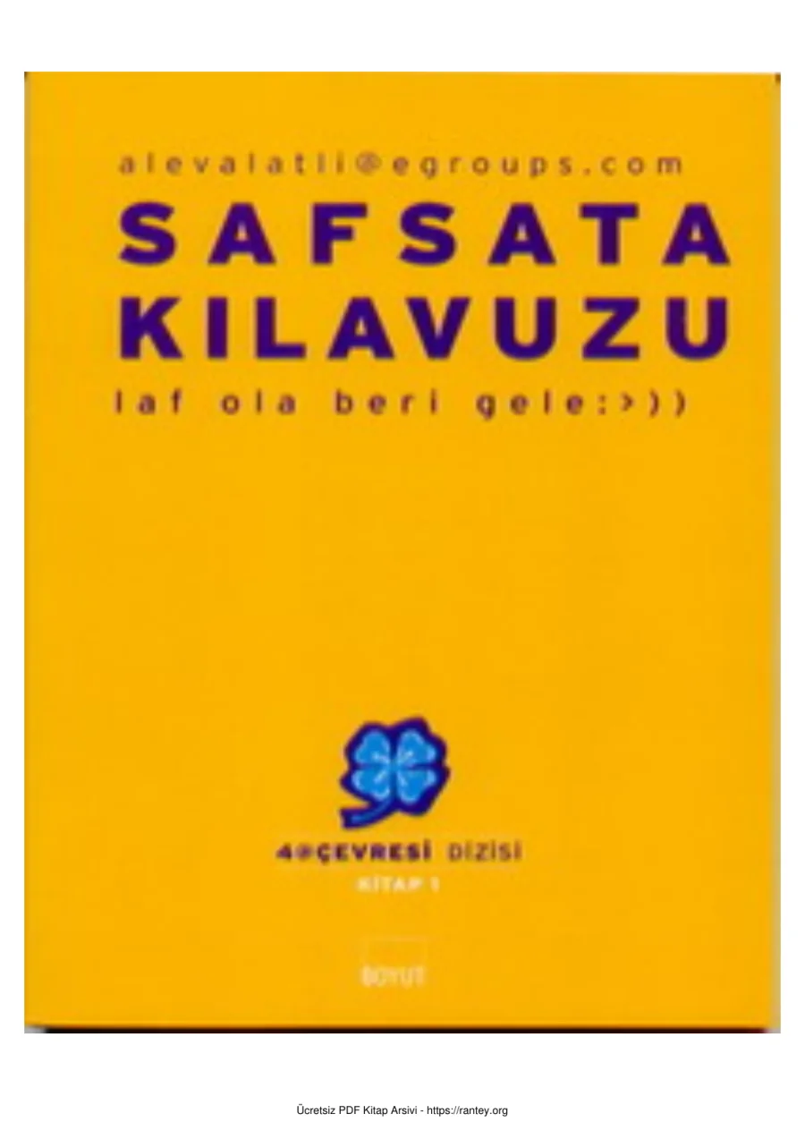 Safsata Kılavuzu kapak görseli