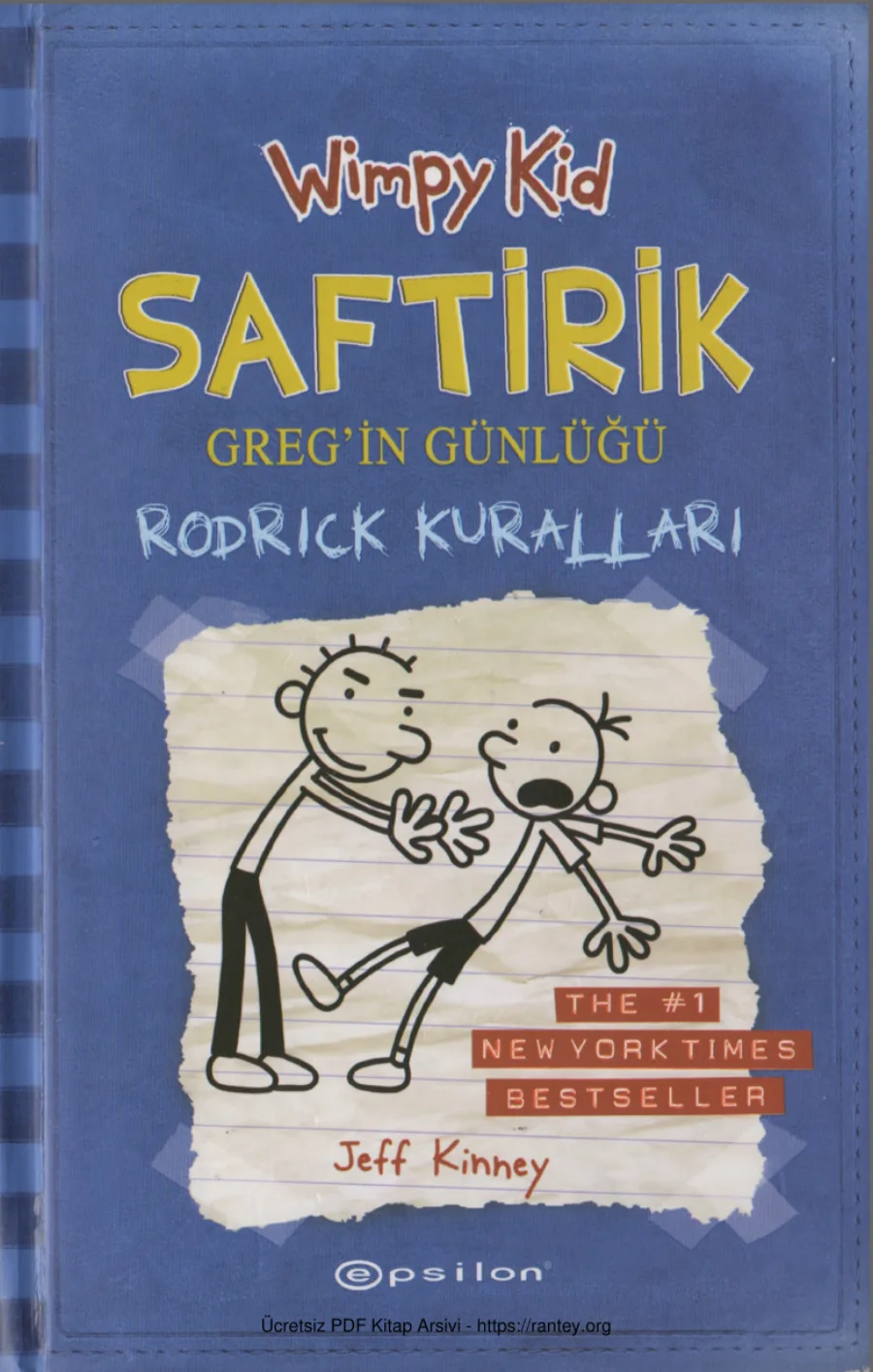 Saftirik Greg'in Günlüğü 2 kapak görseli
