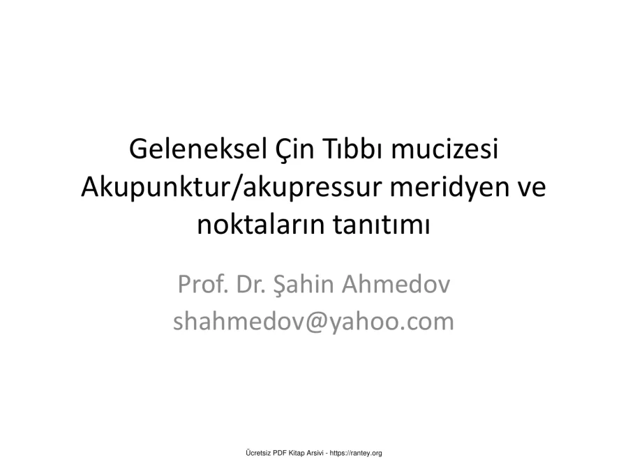 Şahin Ahmedov Geleneksel Çin Tıbbı Mucizesi kapak görseli