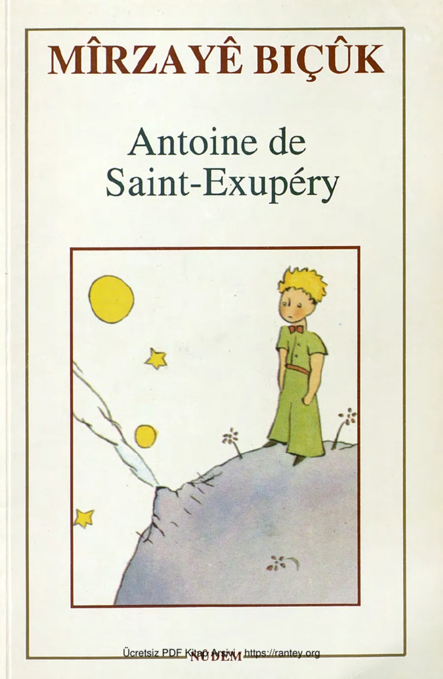 Saint Exupery Mirzay Biçuk Nudem kapak görseli