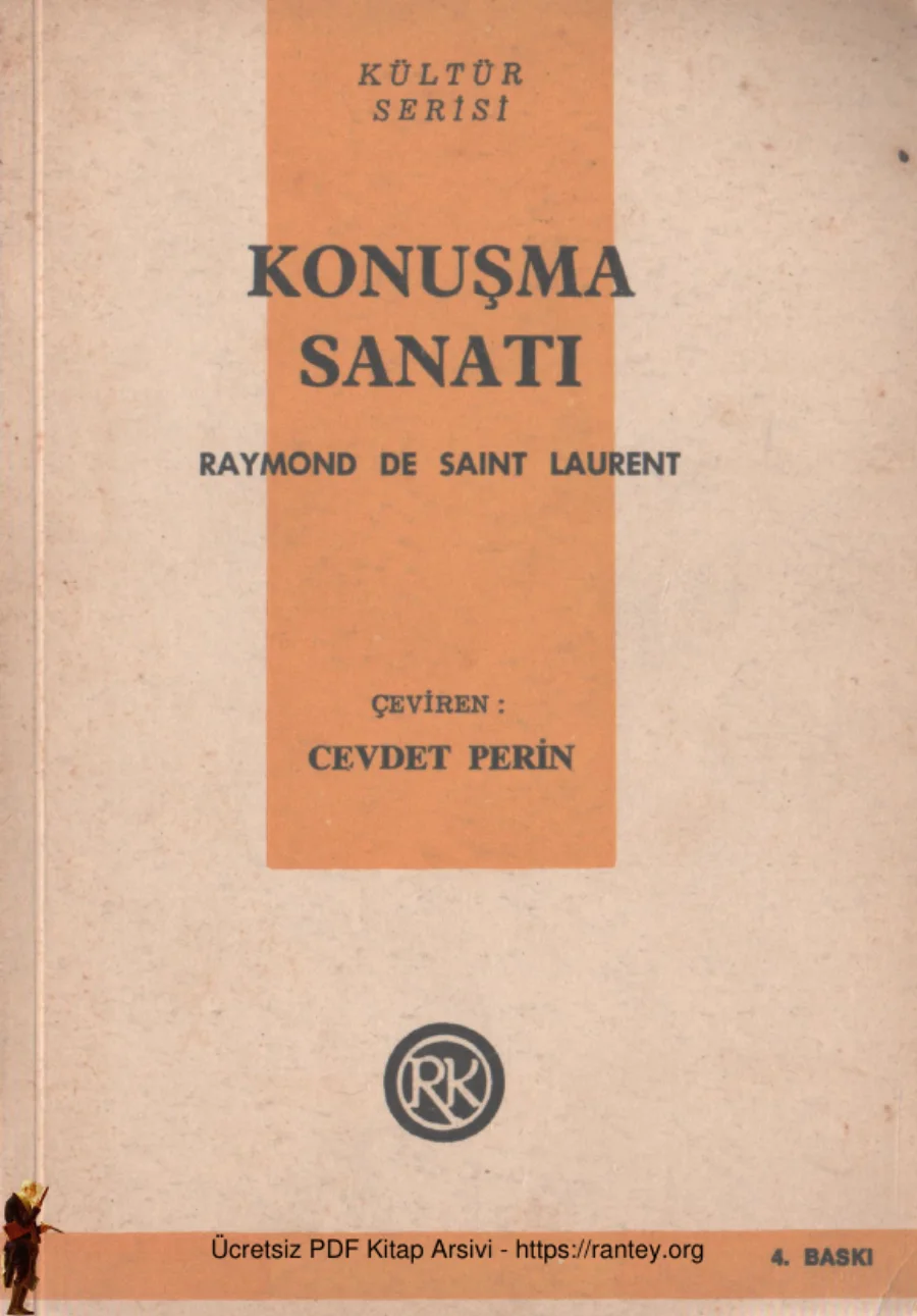 Saint Laurent Konuşma Sanatı kapak görseli