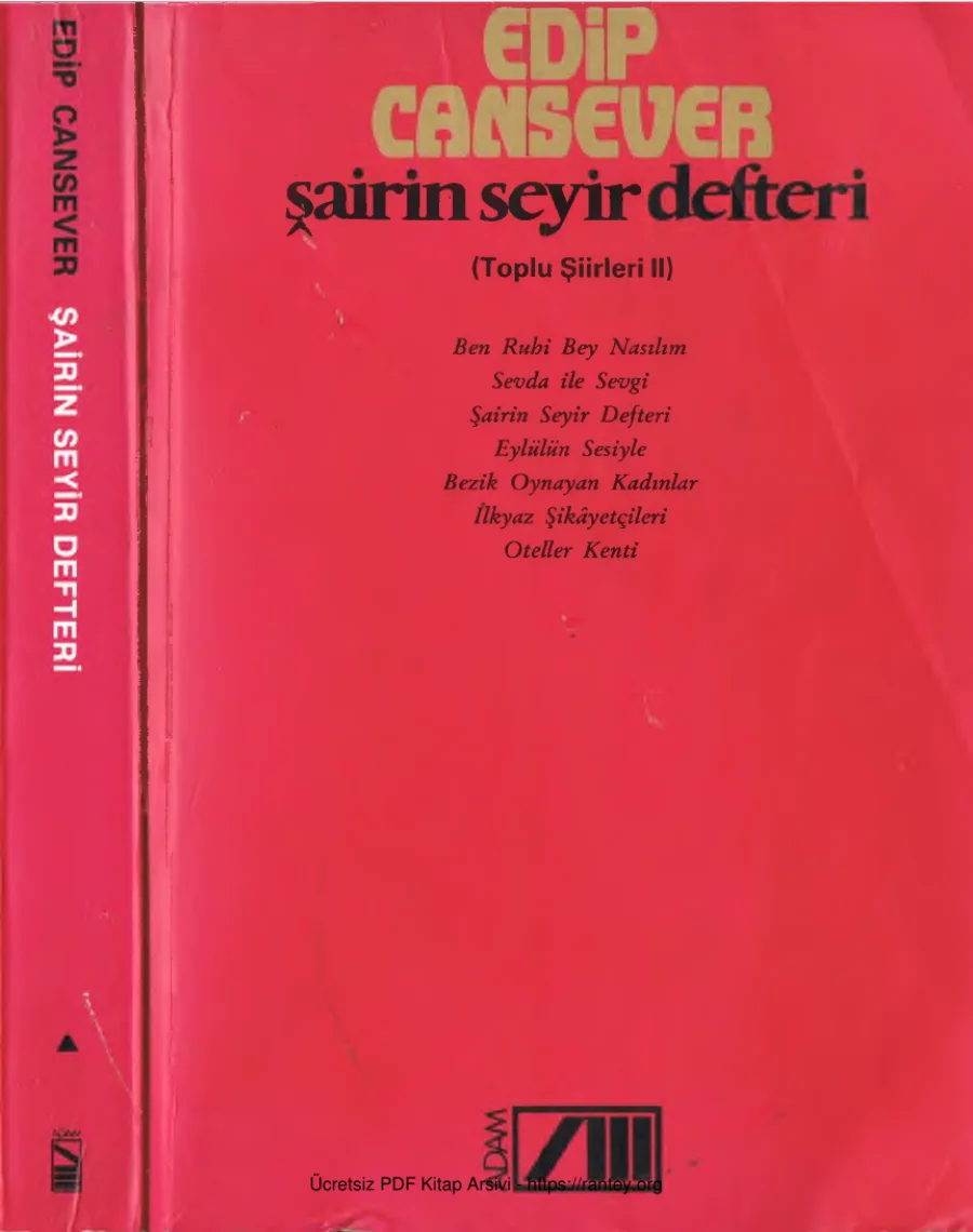 Şairin Seyir Defteri kapak görseli