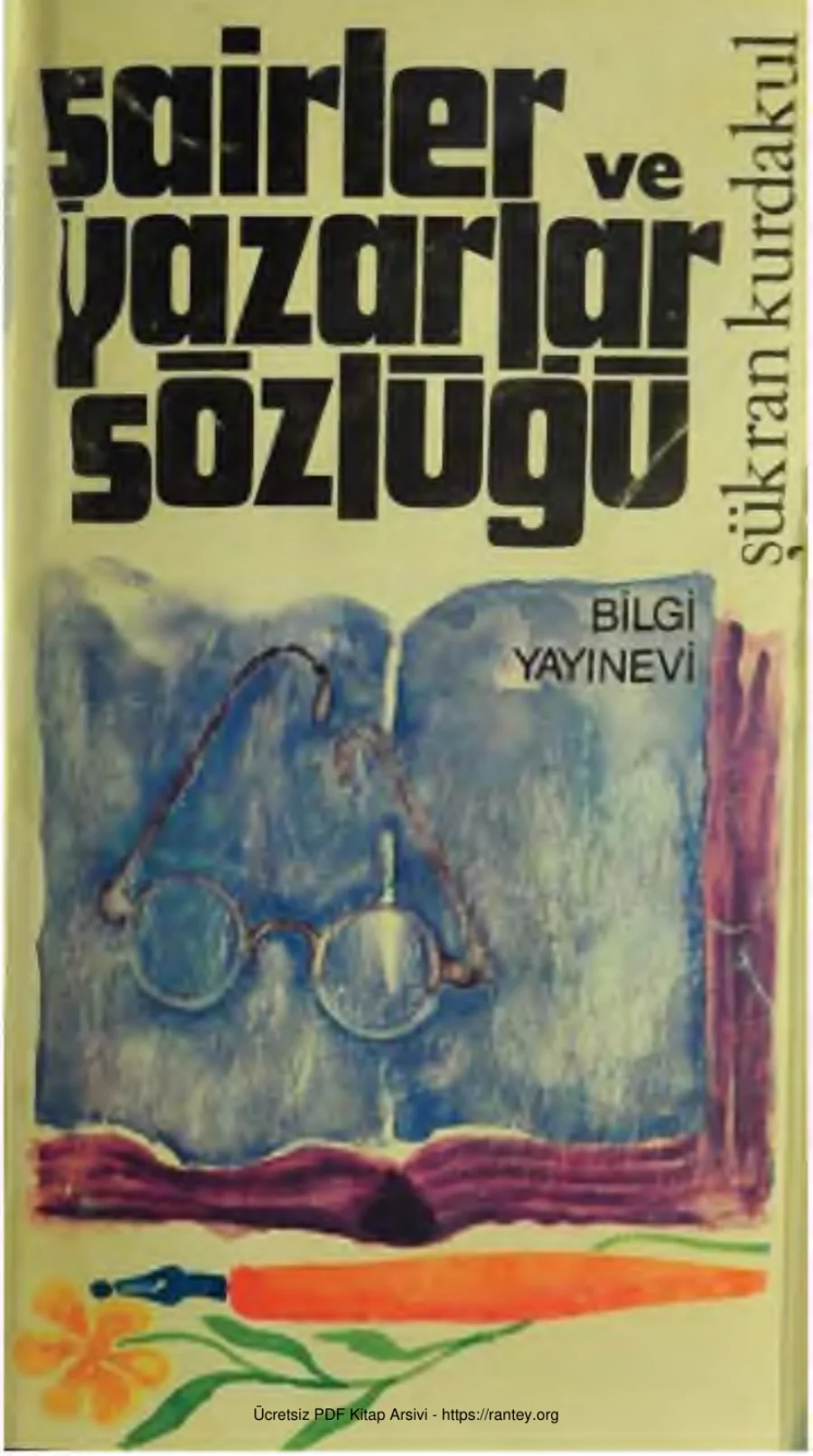 Şairler ve Yazarlar Sözlüğü kapak görseli
