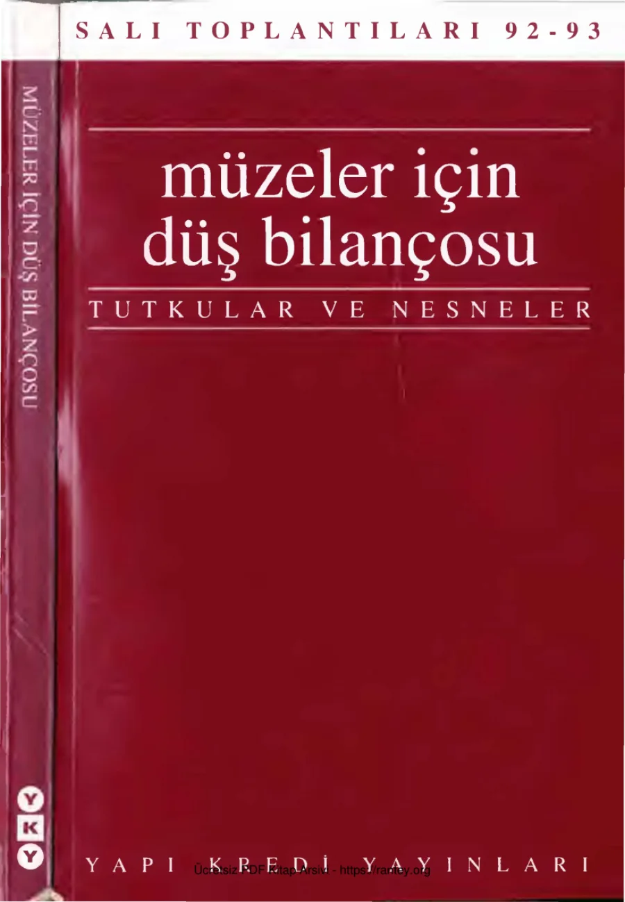 Salı Toplantıları 92 93 3 Müzeler İçin Düş Bilançosu kapak görseli