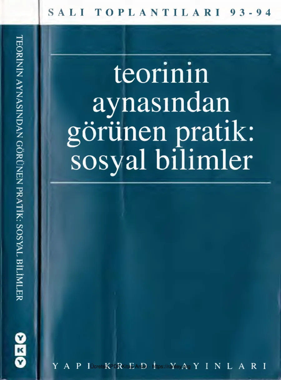 Salı Toplantıları 93 94 3 Teorinin Aynasından Görünen Pratik Sosyal Bilimler kapak görseli