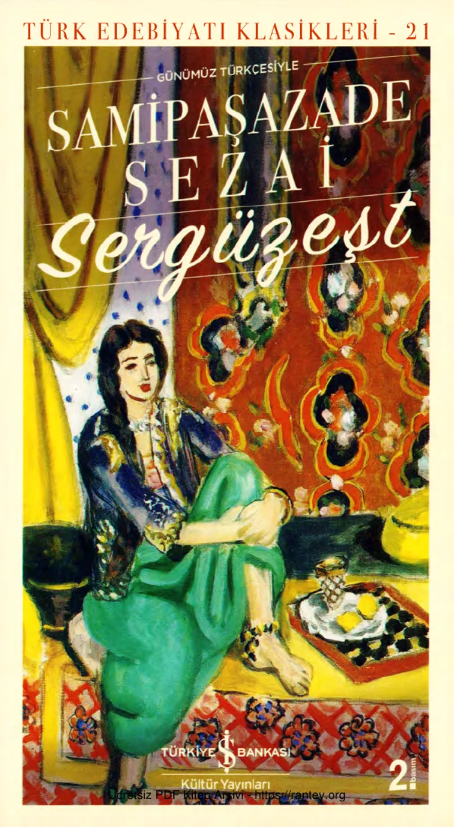 Samipaşazade Sezai Sergüzeşt kapak görseli
